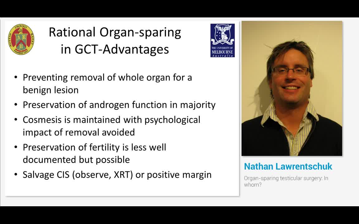 Organ-sparing testicular surgery, In whom