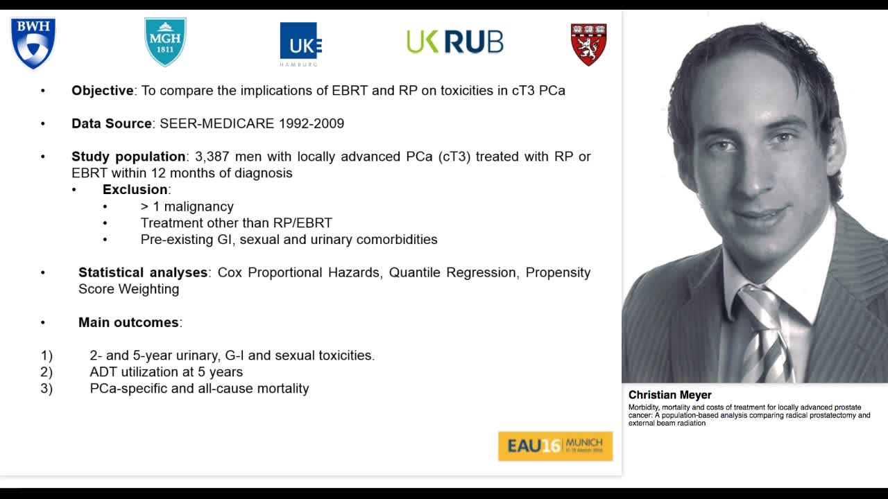Morbidity, mortality and costs of treatment for locally a-