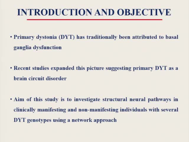 White Matter Connectome in Patients with Genetic Dystonia