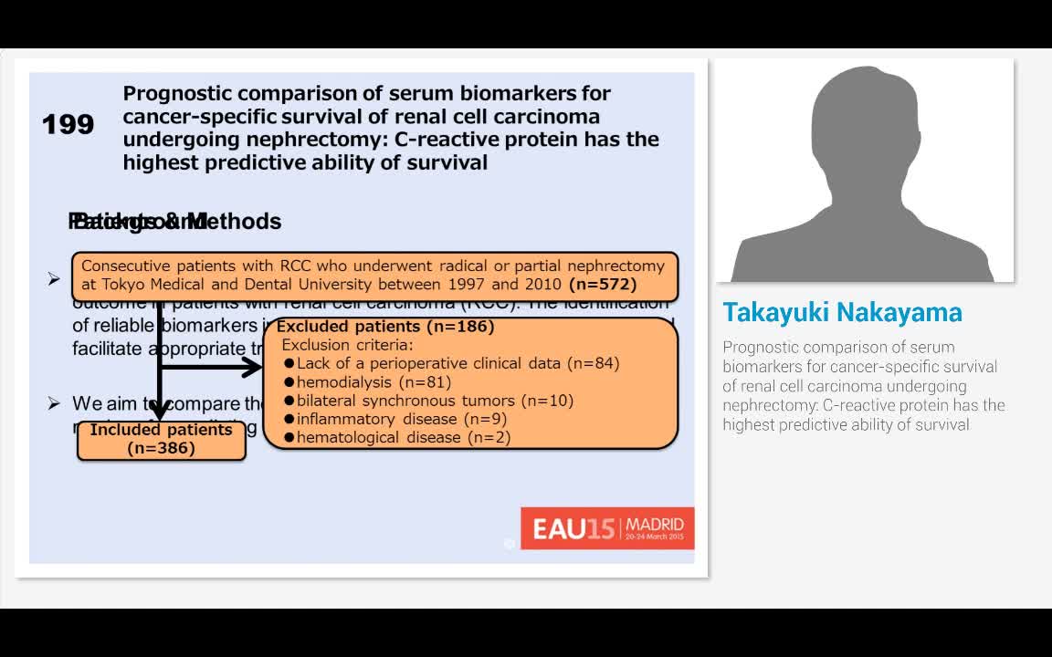 Prognostic comparison of serum biomarkers for cancer-spec..-