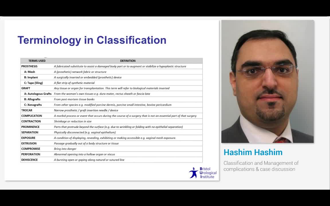 Classification and Management of complications & case dis..-