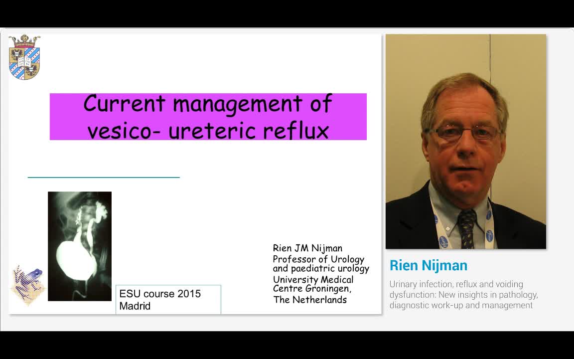 Urinary infection, reflux and voiding dysfunction, New in..-