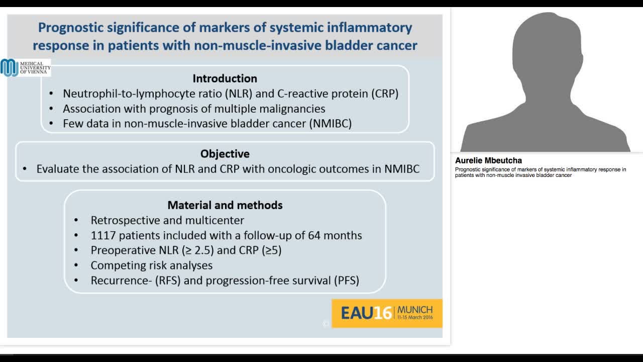 Prognostic significance of markers of systemic inflammato-