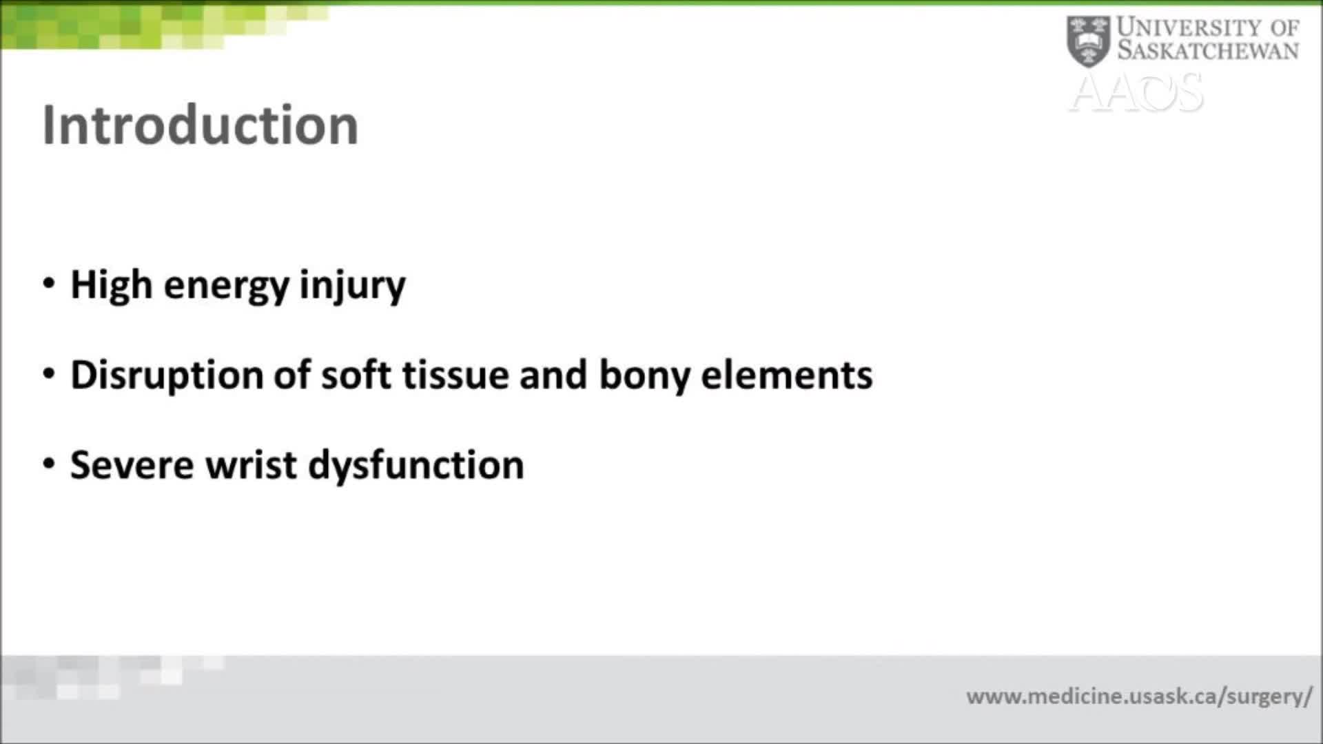 Transscaphoid Perilunate Fracture Dislocation A Surgical Technique
