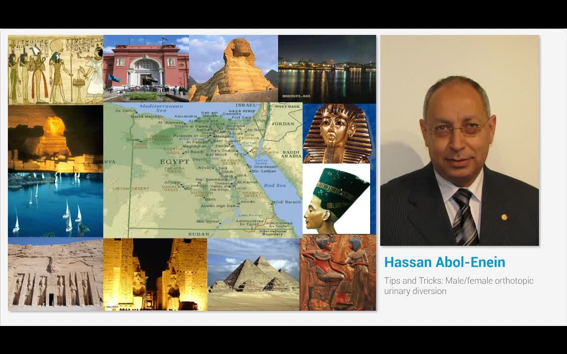 Tips and Tricks, Male-female orthotopic urinary diversion