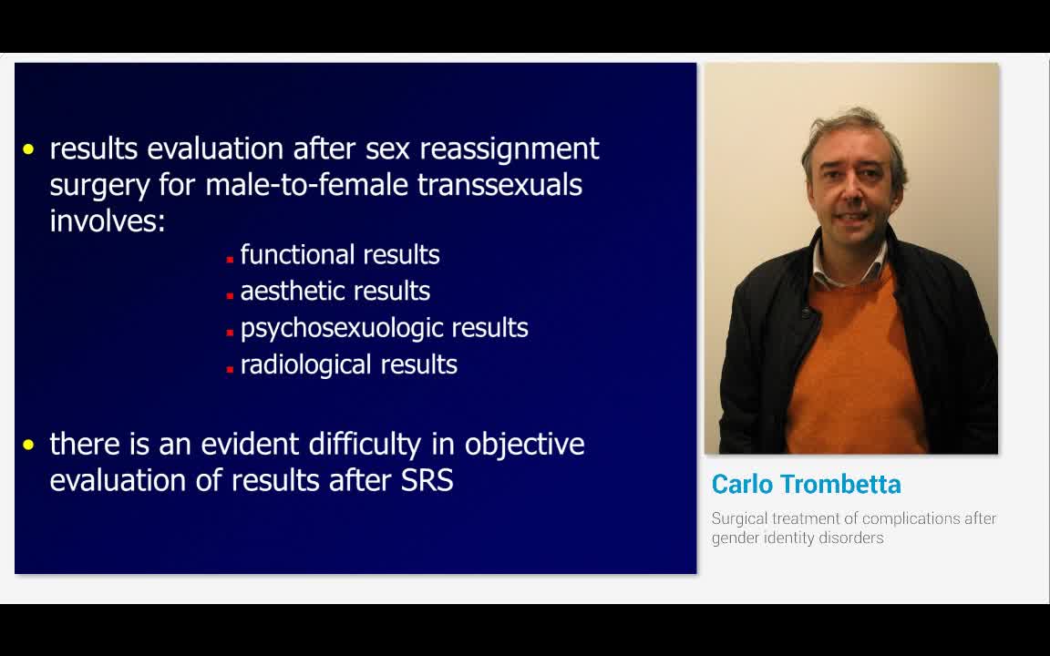 Surgical treatment of complications after gender identity..-