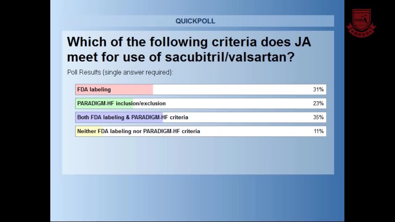 治疗慢性心力衰竭的新策略-临床病例研究研讨会6