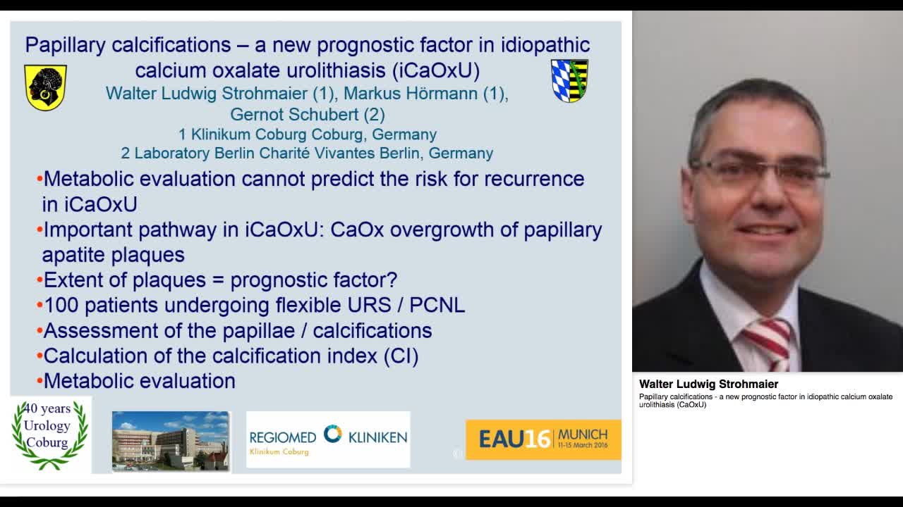Papillary calcifications - a new prognostic factor in idi-