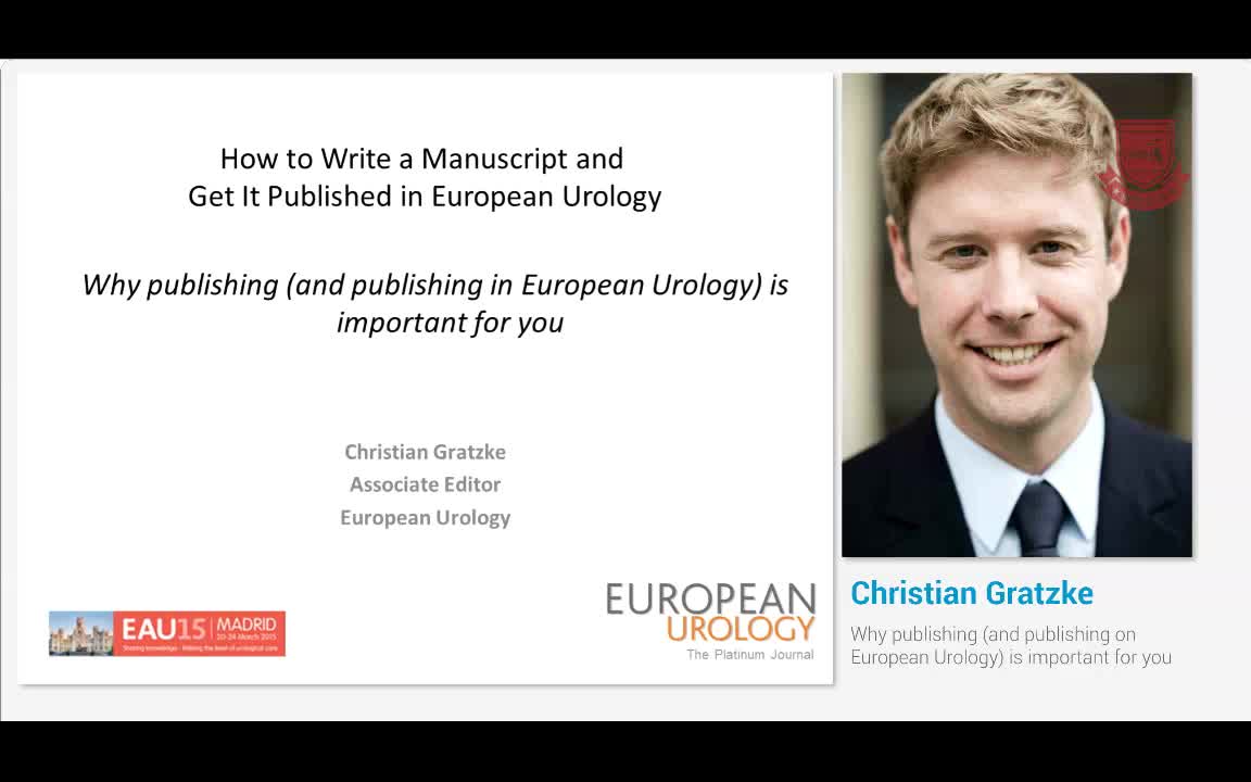 为什么发表（在欧洲泌尿外科学会发表）文章很重要