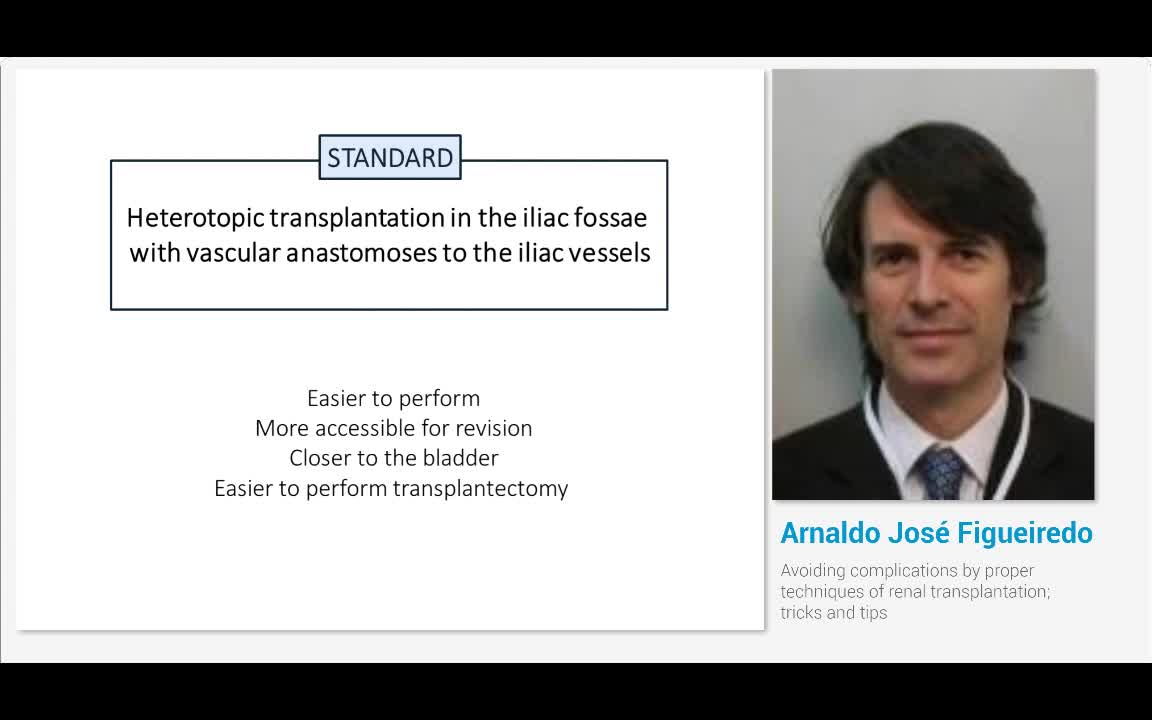 Avoiding complications by proper techniques of renal tran..-