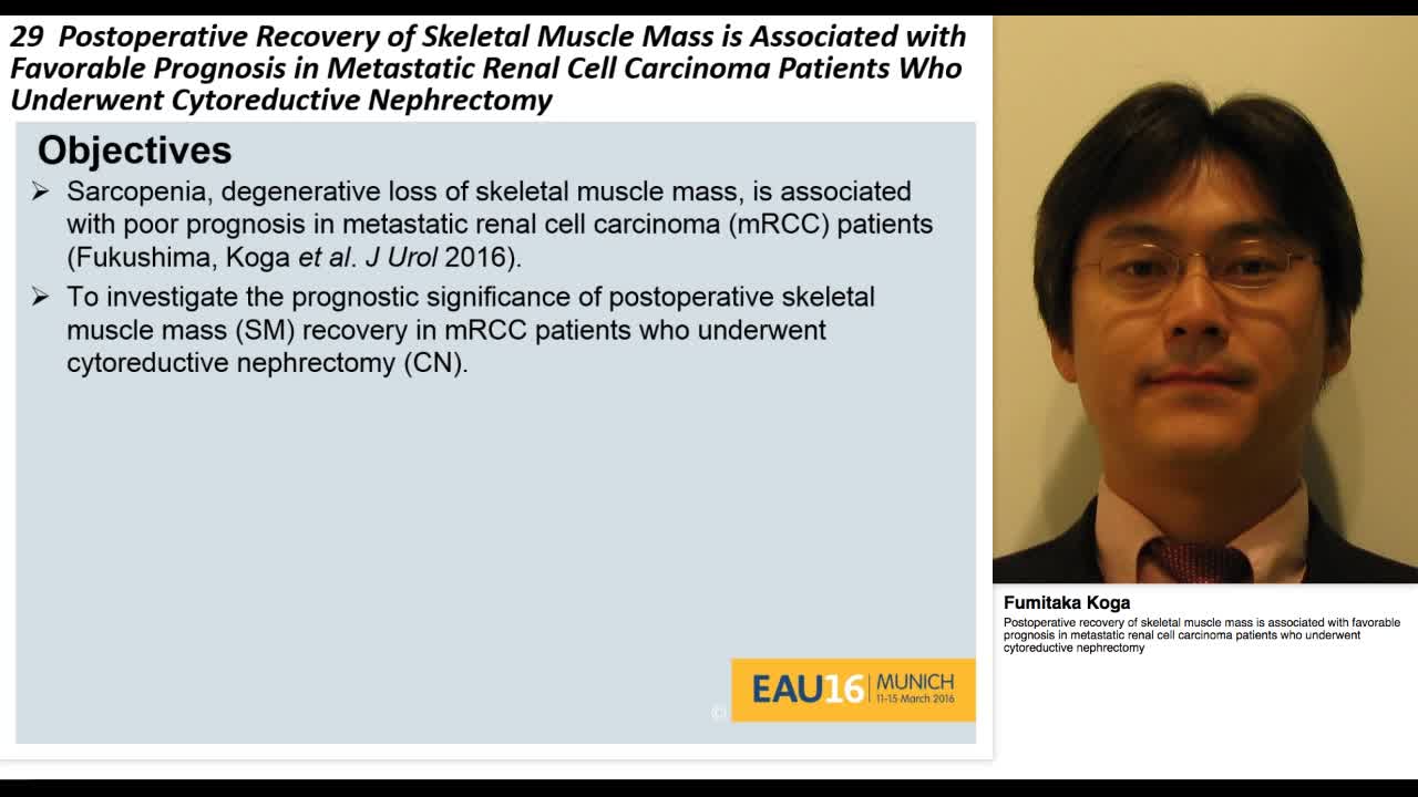 Postoperative recovery of skeletal muscle mass is associa-
