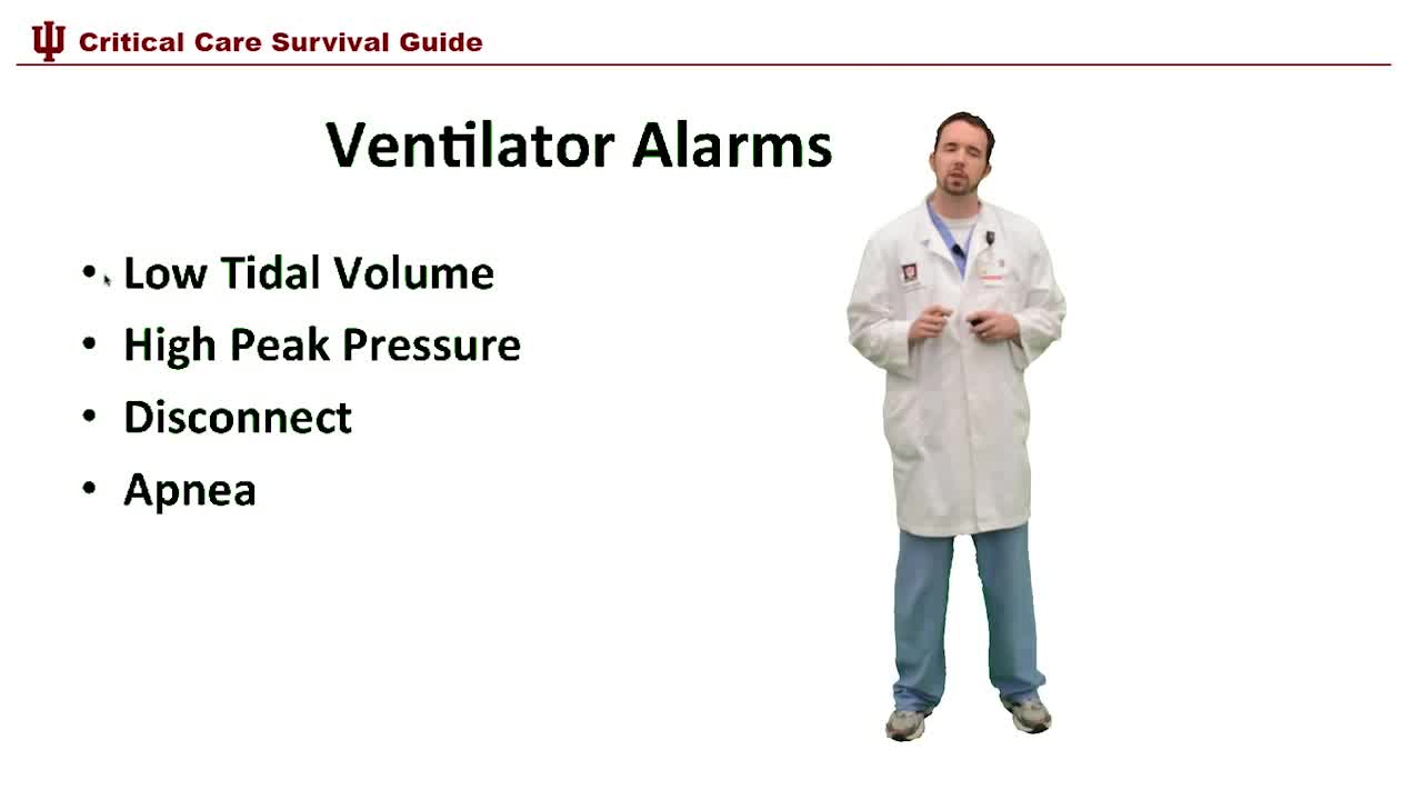 Ventilator Alarms