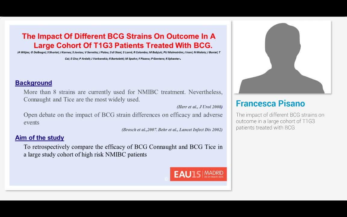 不同 BCG 菌株对结果的影响