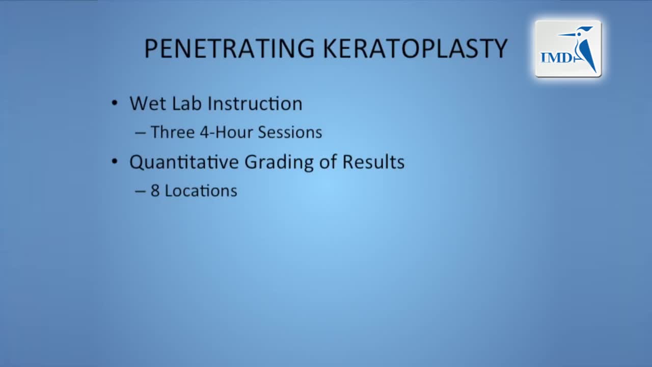 眼科--角膜缝合手术操作步骤（1）