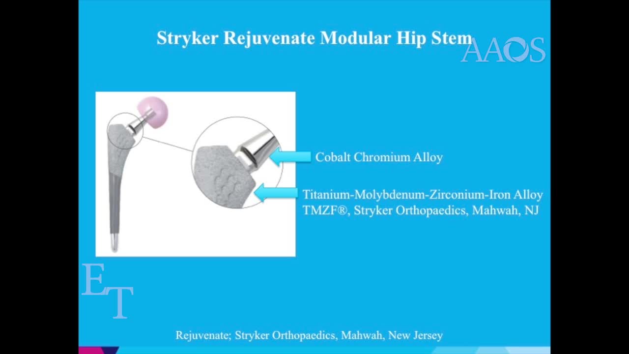 Two Techniques for Removal of aRecalled, Well Fixed, Dual TaperedModular Neck Femoral Stem