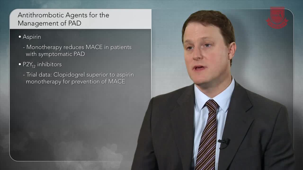 抗血小板药物用于有外周动脉疾病史患者血栓性心血管事件的二级预防2