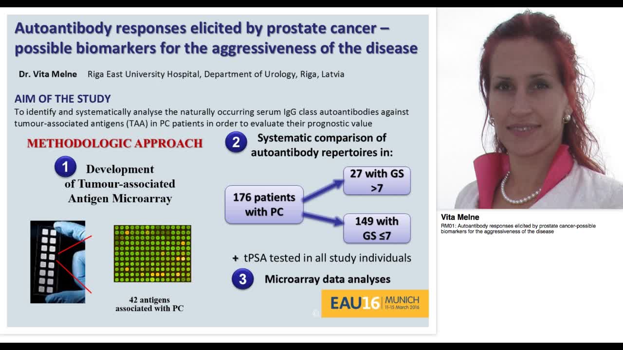 RM01, Autoantibody responses elicited by prostate cancer--