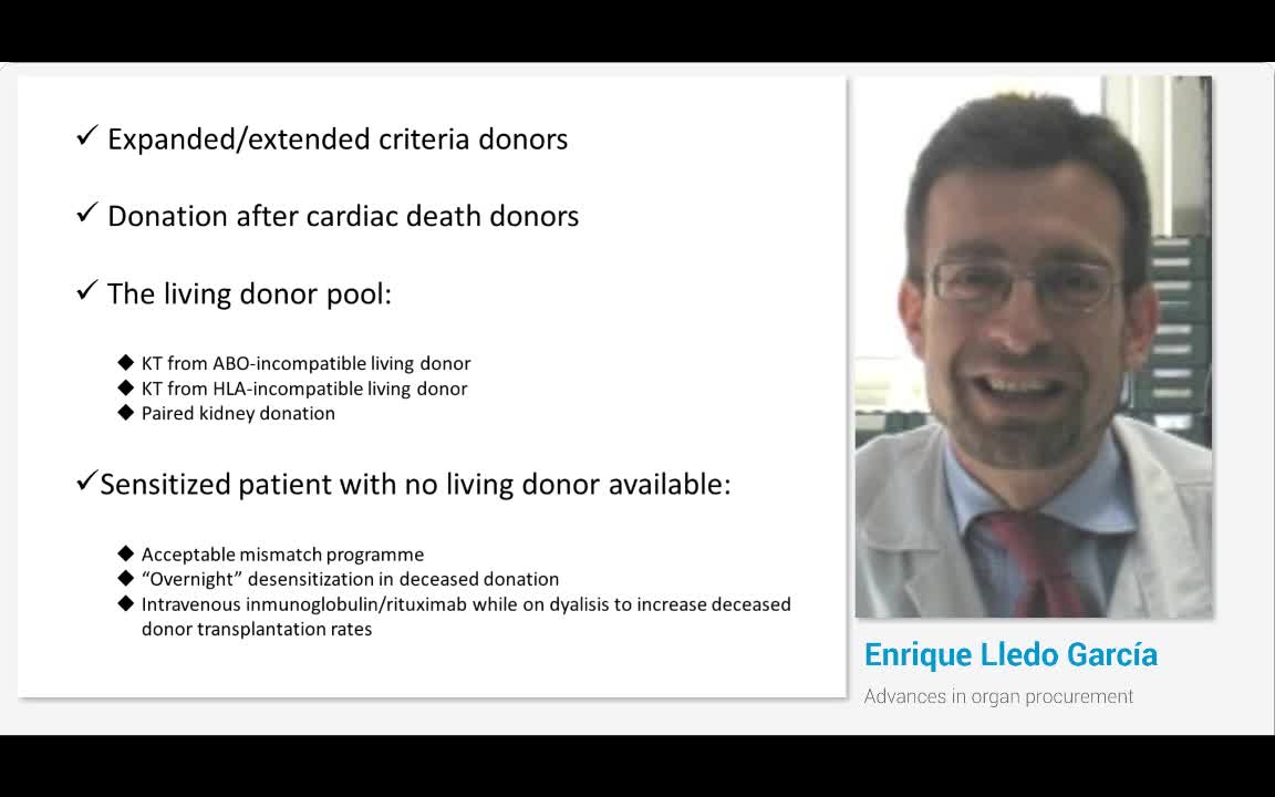 Advances in organ procurement