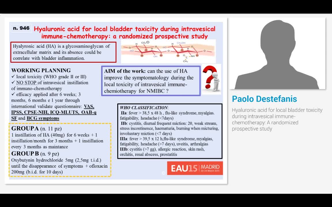 Hyaluronic acid for local bladder toxicity during intrave..-