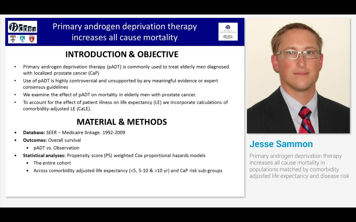 Primary androgen deprivation therapy increases all cause ..-