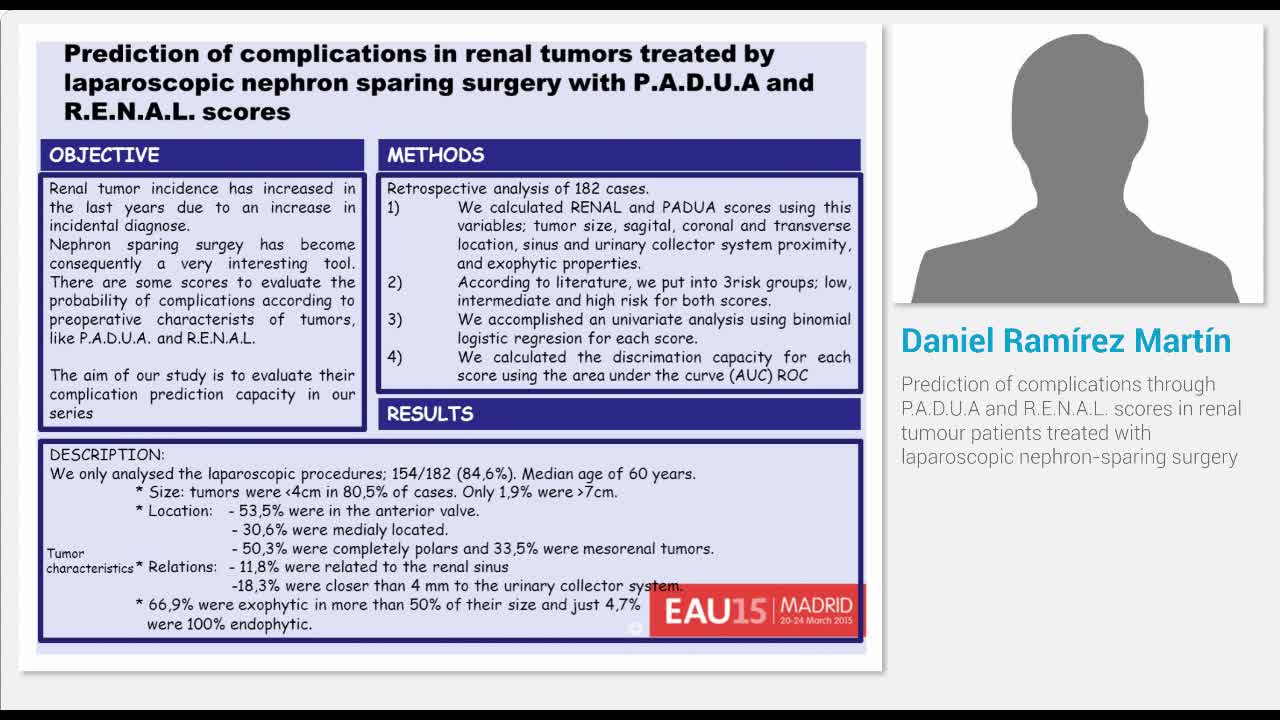 Prediction of complications through P.A.D.U.A and R.E.N.A..-
