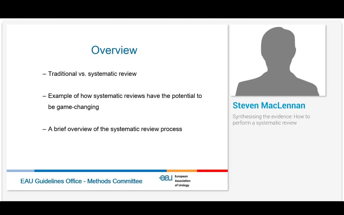Synthesising the evidence, How to perform a systematic re..-