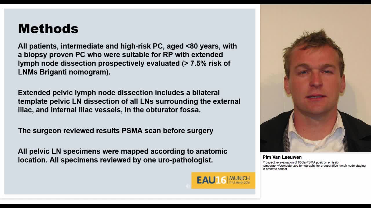 Prospective evaluation of 68Ga-PSMA positron emission tom-