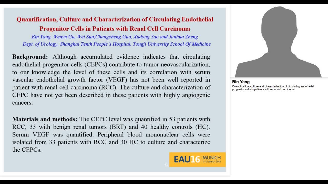 Quantification, culture and characterization of circulati-