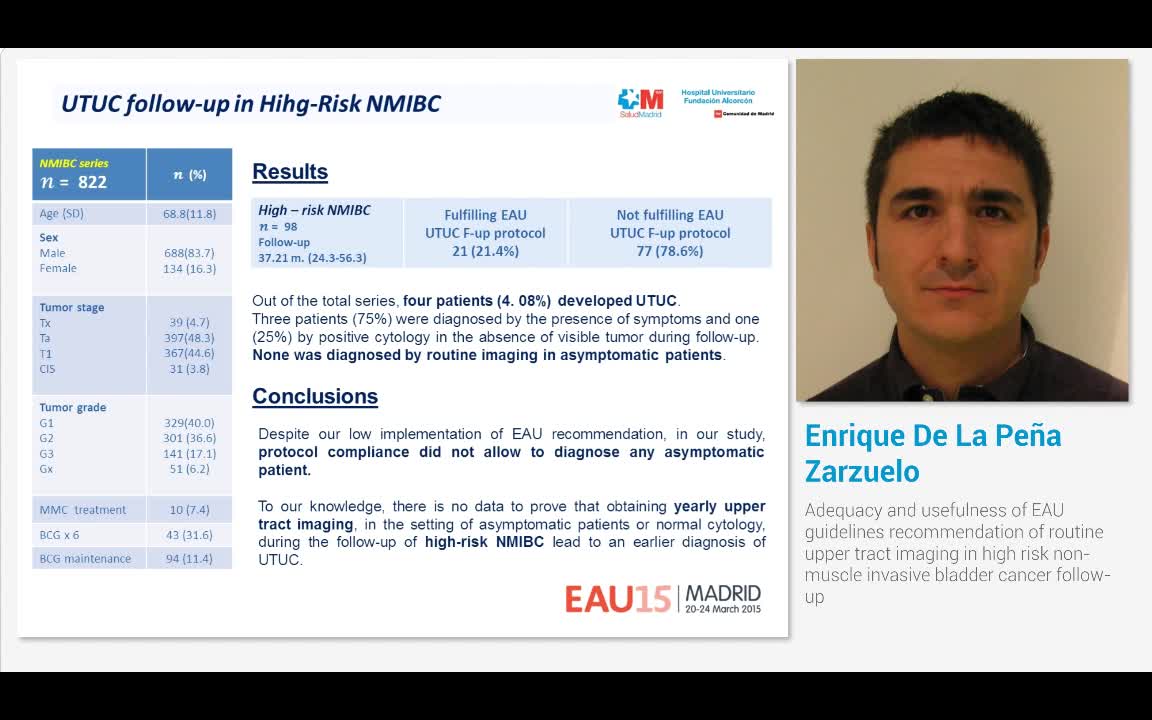 Adequacy and usefulness of EAU guidelines recommendation ..-