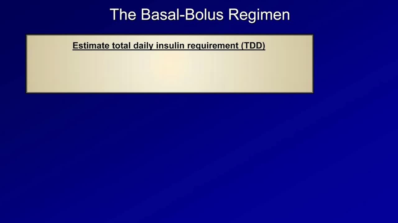 住院糖尿病患者管理（3）