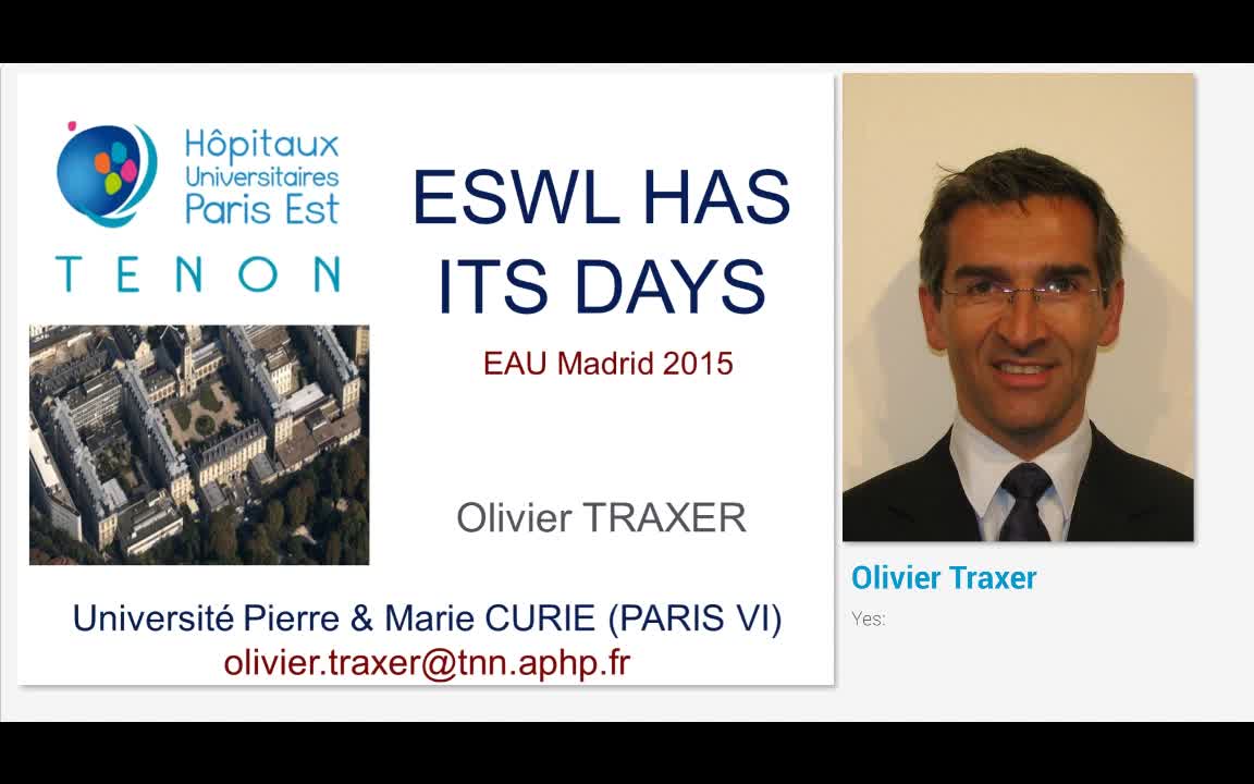 Has ESWL had its day - Yes