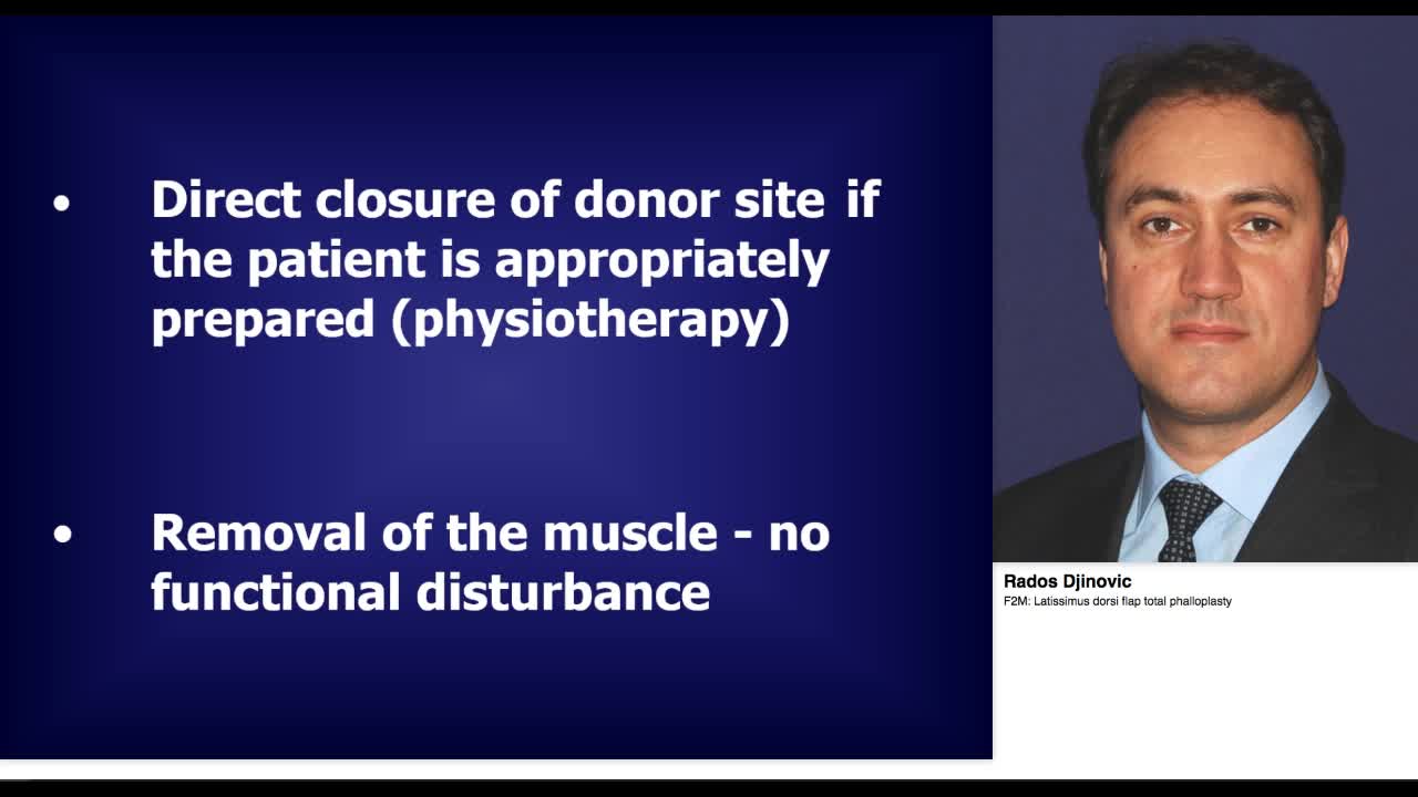 F2M, Latissimus dorsi flap total phalloplasty