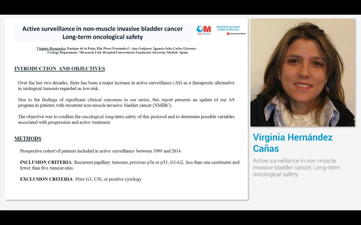 Active surveillance in non-muscle invasive bladder cancer..-