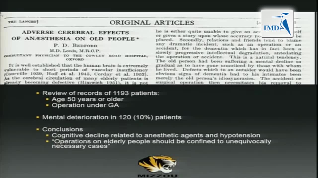持续术后认知能力下降（1）