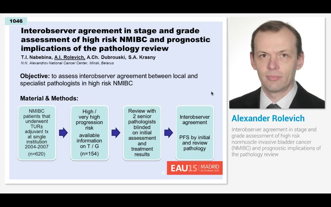 Interobserver agreement in stage and grade assessment of ..-