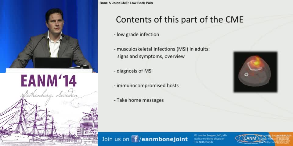 成人（低度）肌肉骨骼感染的影像学研究