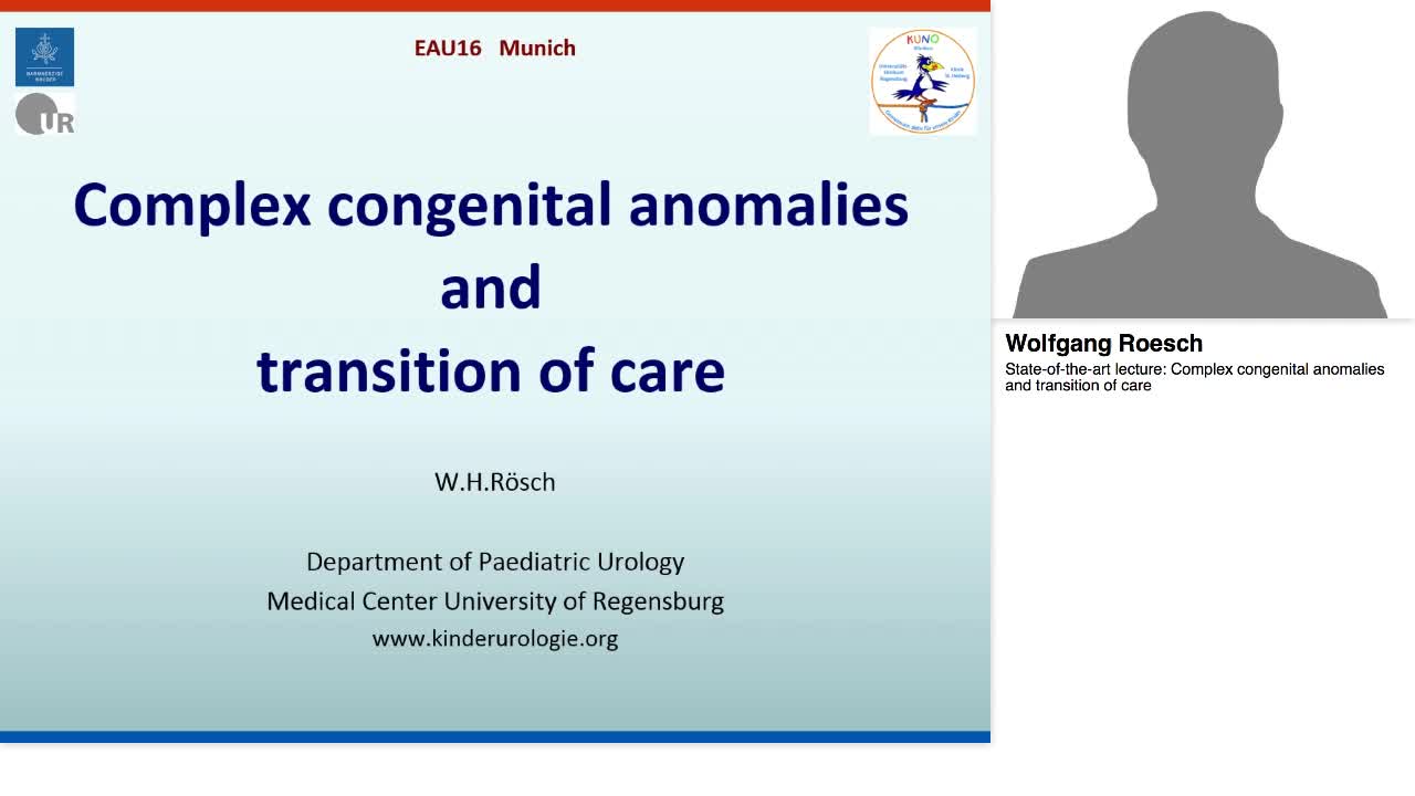 Complex congenital anomalies and transition of care