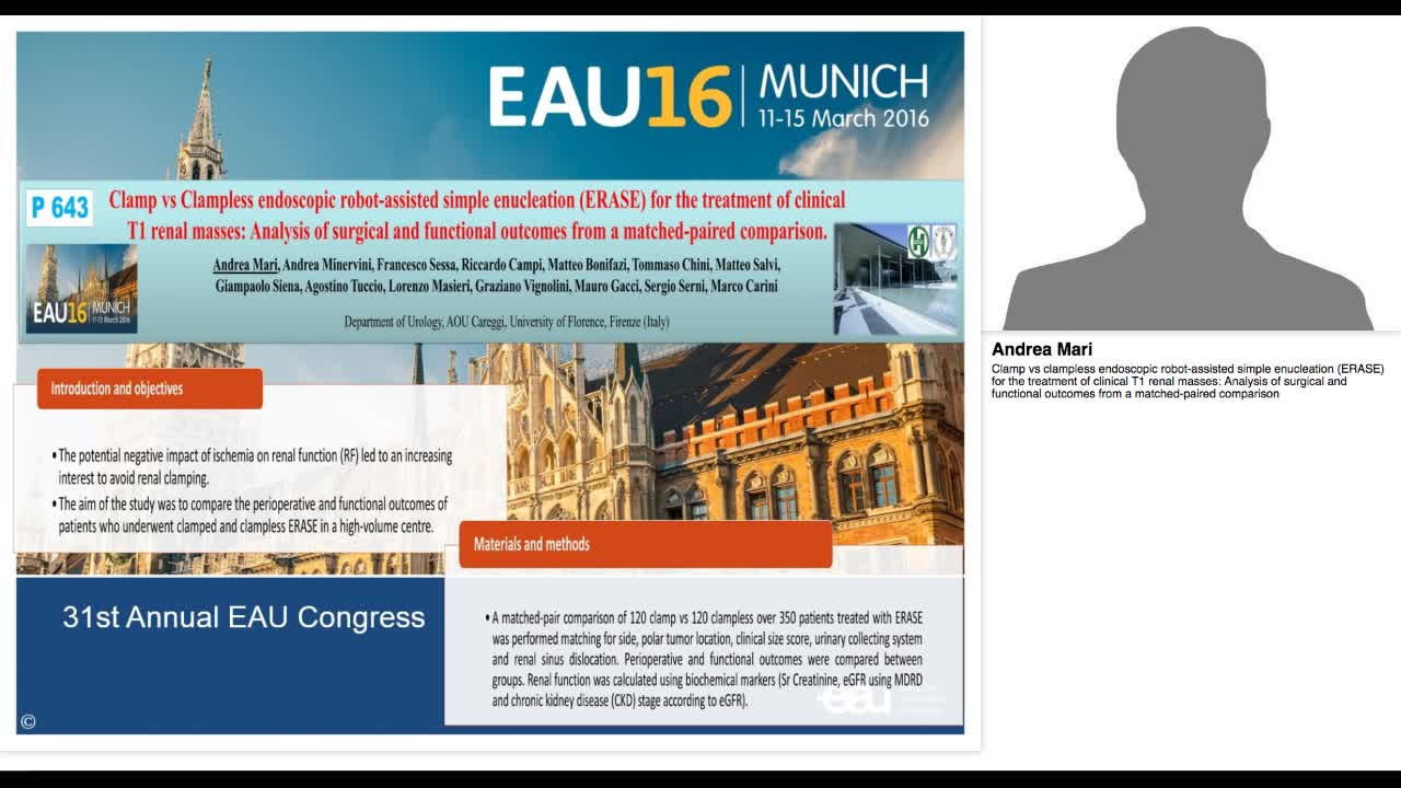 Clamp vs clampless endoscopic robot-assisted simple enucl-