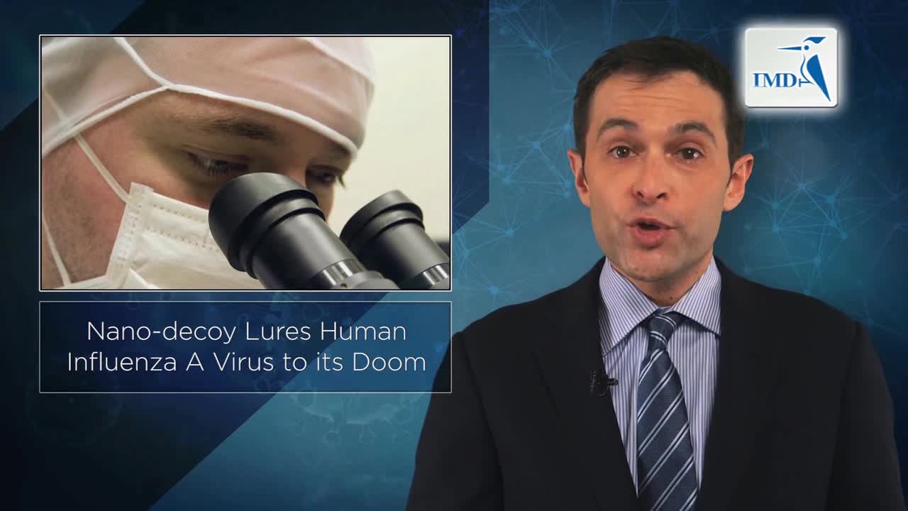 纳米诱饵能消灭甲型流感病毒？
