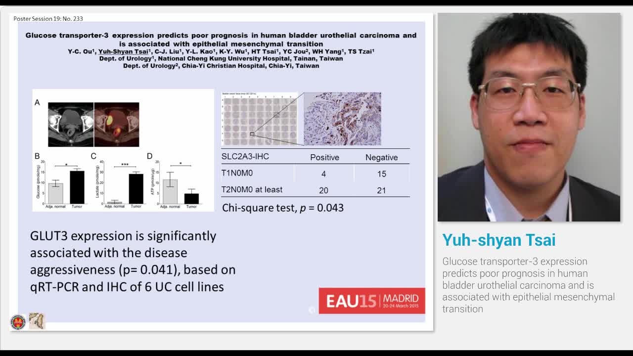 Glucose transporter-3 expression predicts poor prognosis ..-