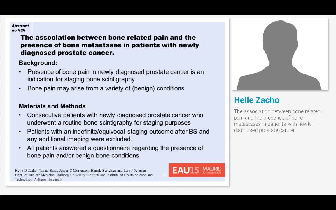 The association between bone related pain and the presenc..-