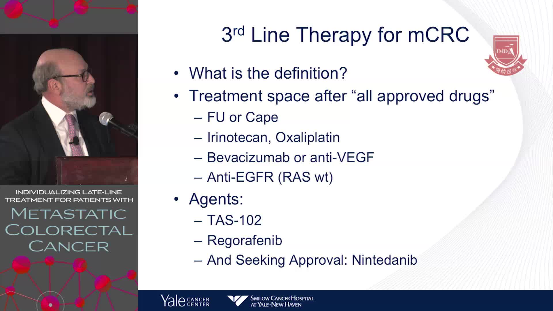 转移性结直肠癌患者的个体化晚期治疗1