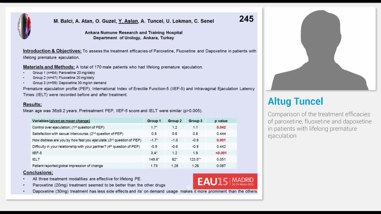 Comparison of the treatment efficacies of paroxetine, flu..-