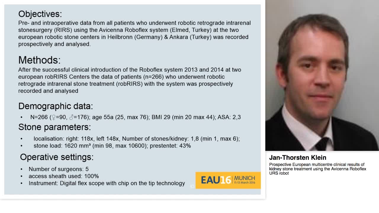 Prospective European multicentre clinical results of kidn-