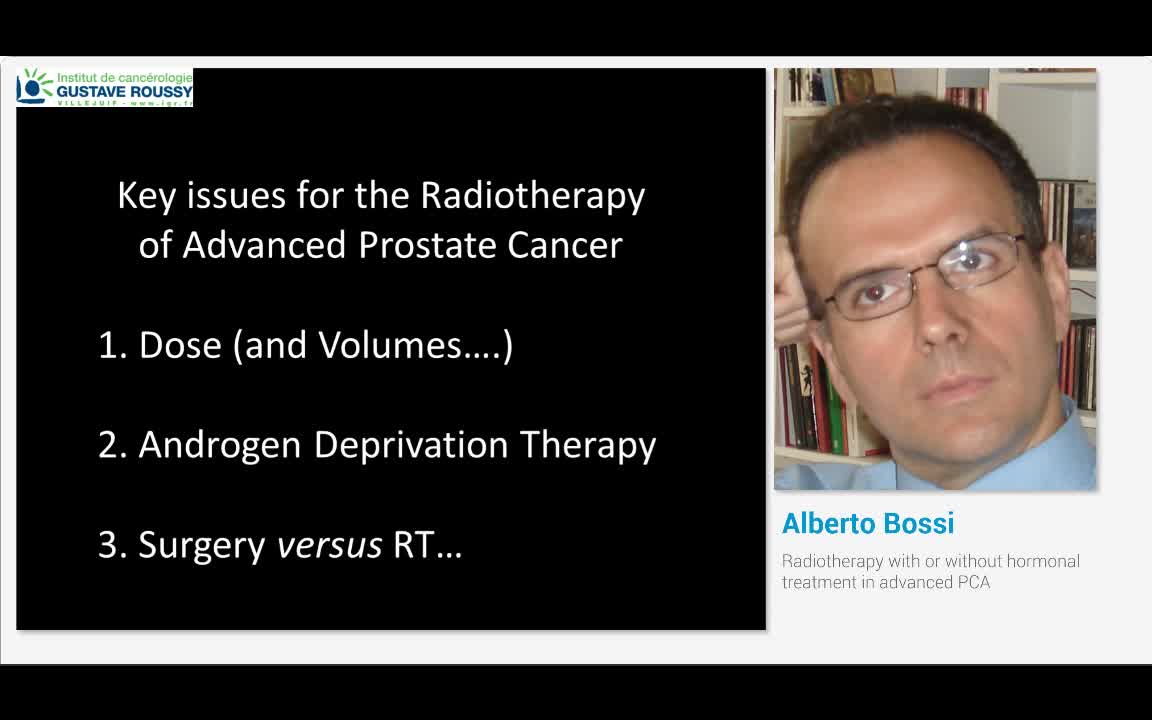 Radiotherapy with or without hormonal treatment in advanc..-