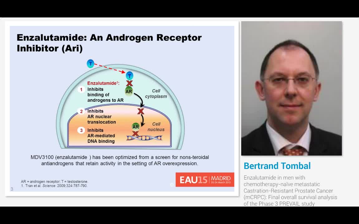 Enzalutamide in men with chemotherapy-na&iuml;ve metastatic Ca..-