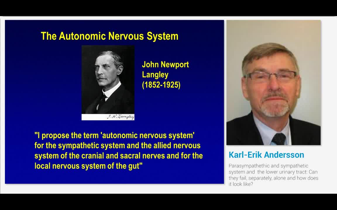 Parasympathethic and sympathetic system and  the lower ur..-