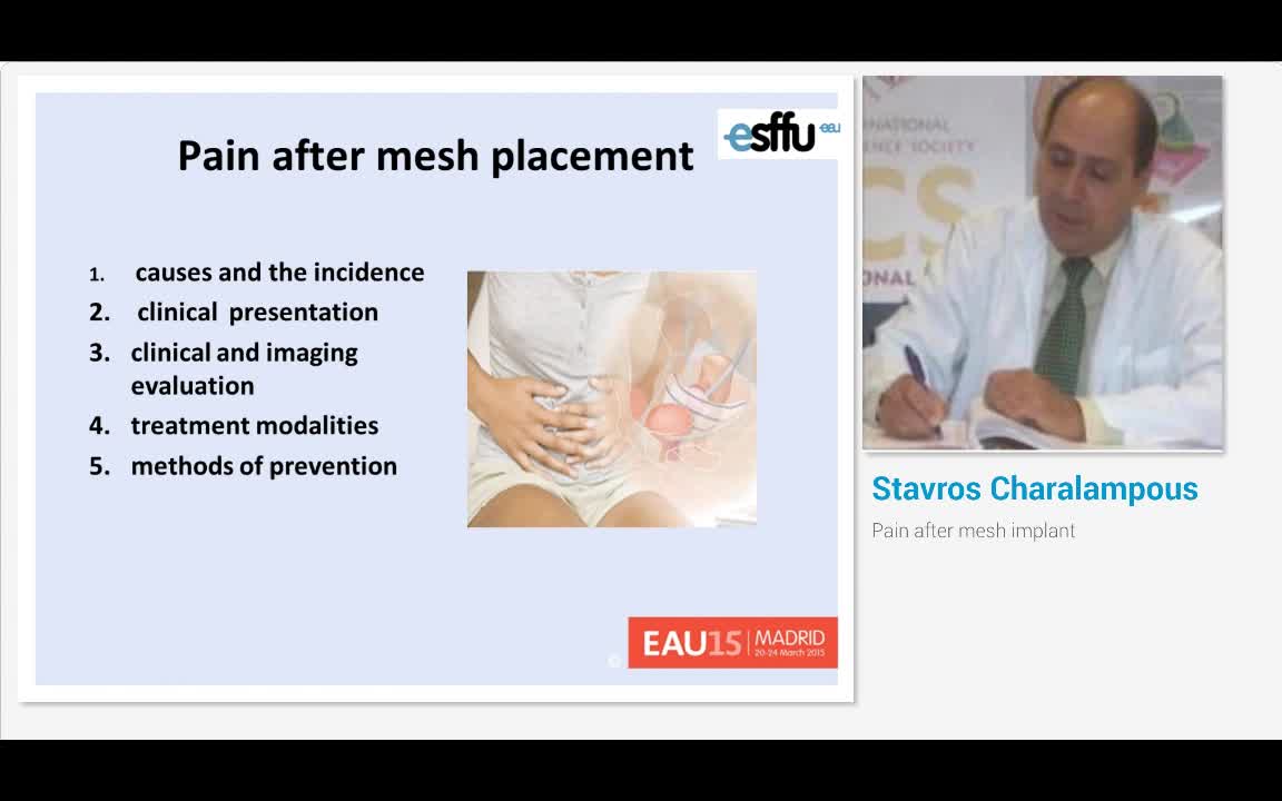 Pain after mesh implant