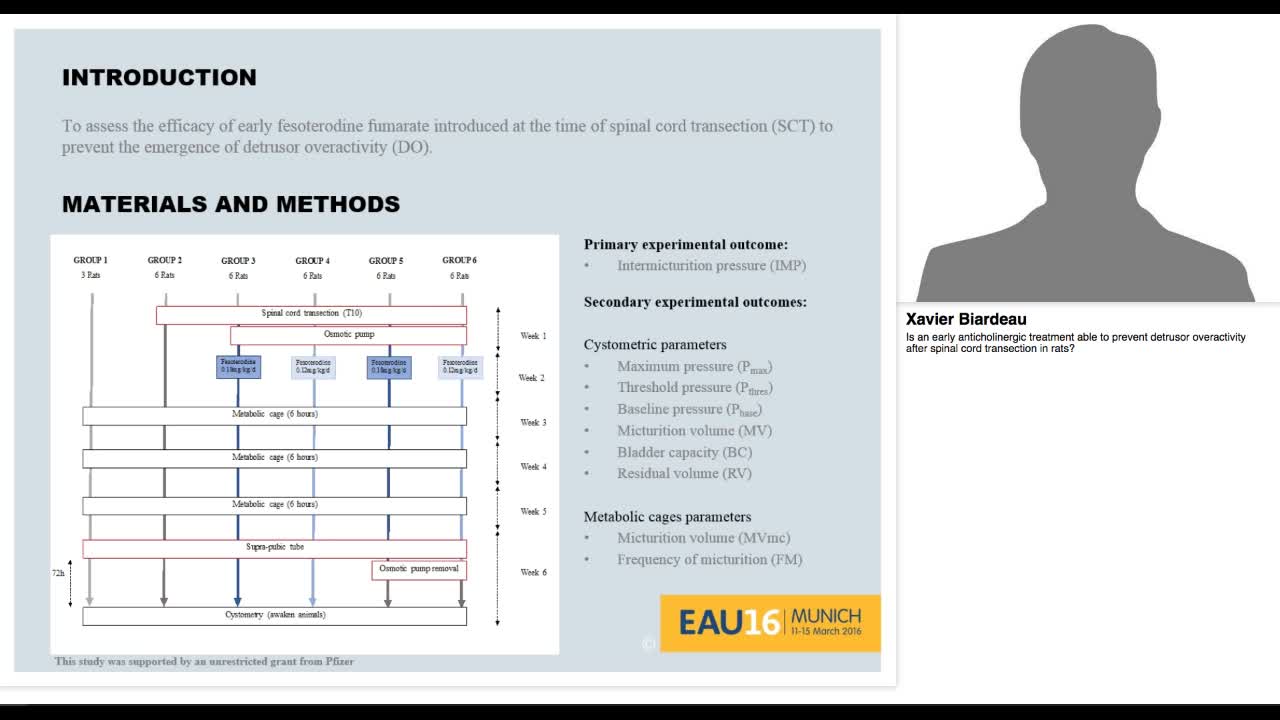Is an early anticholinergic treatment able to prevent det-
