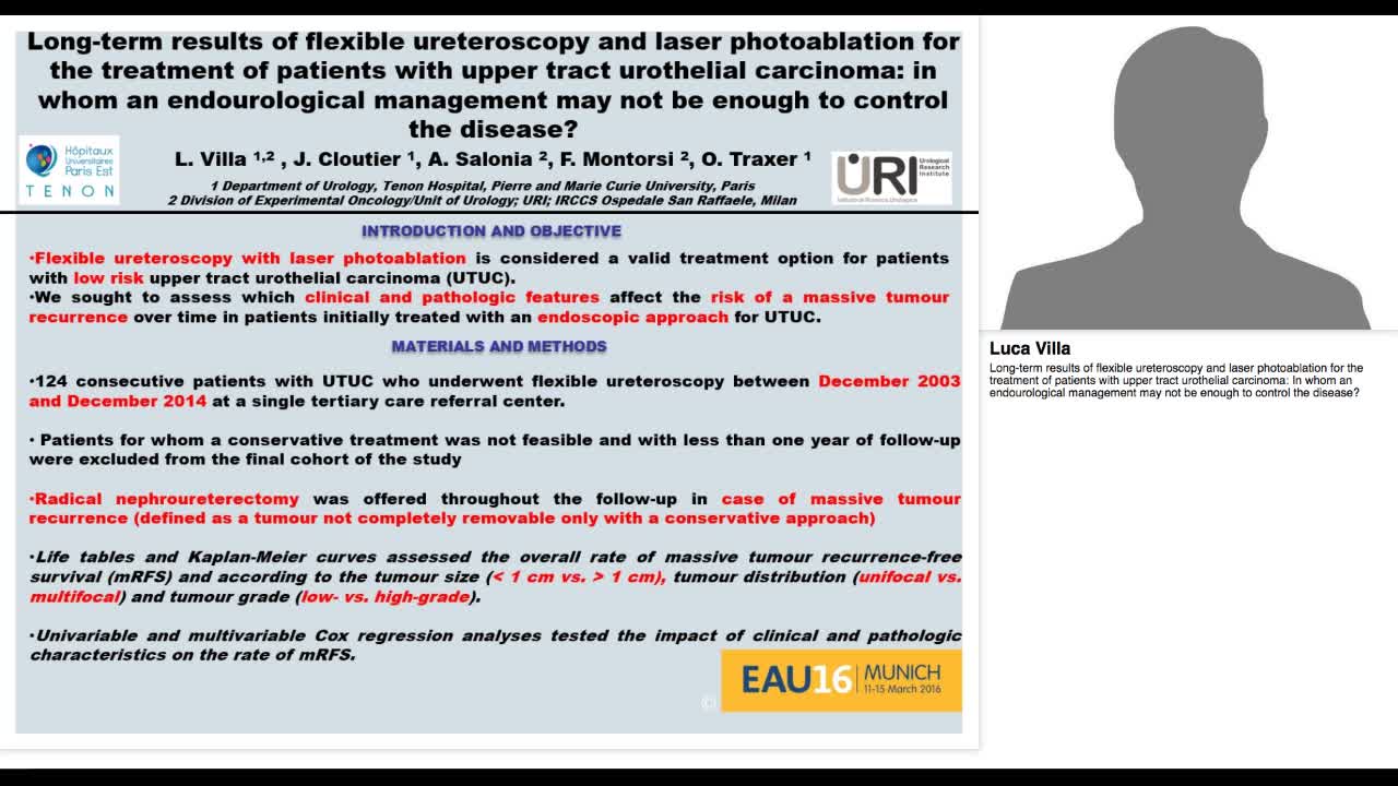 Long-term results of flexible ureteroscopy and laser phot-